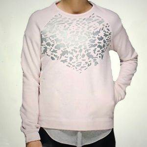 Lululemon Athletics Blush Leopard Snapshot Crew